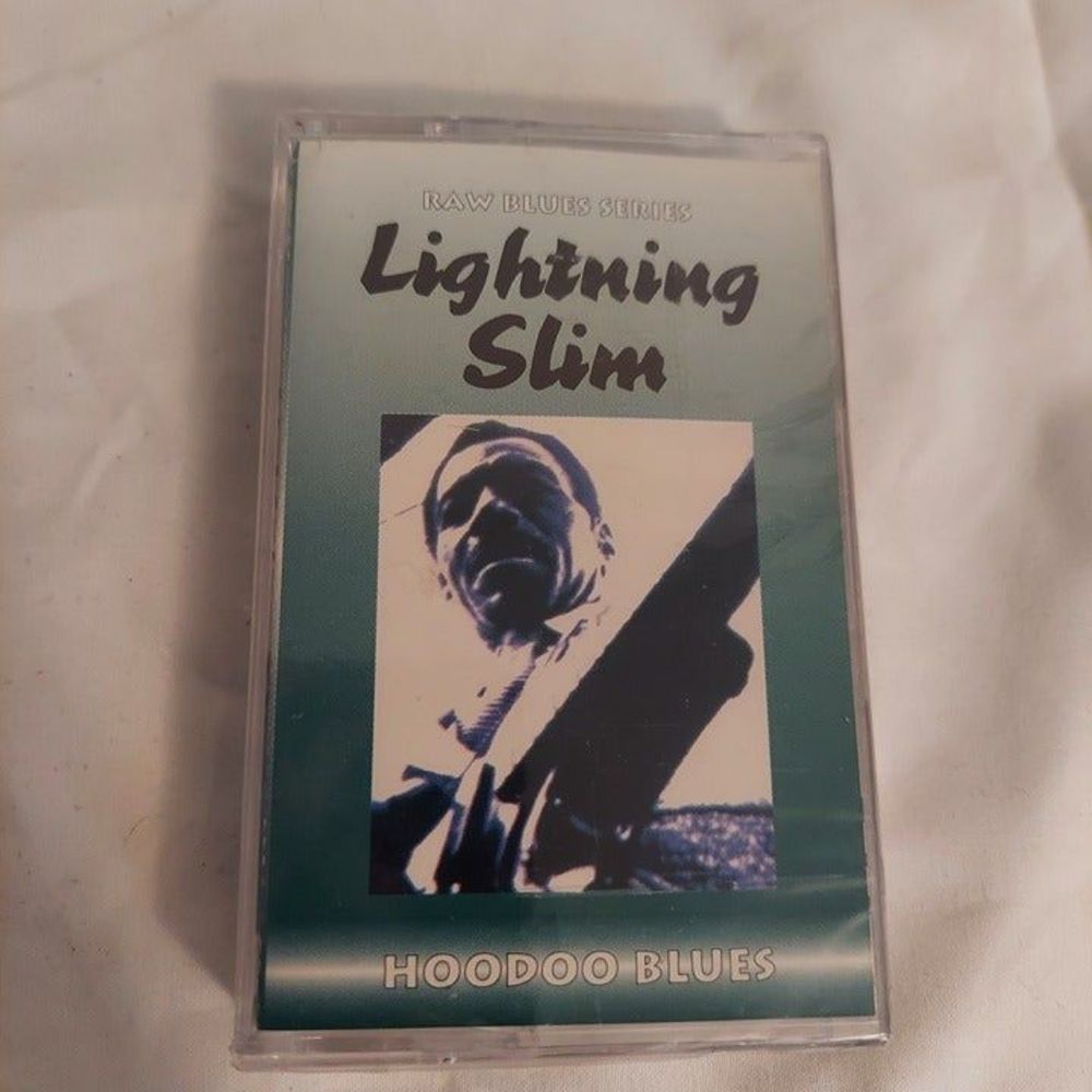 Lightning Slim Hoodoo Blues Cassette Raw Blues Series Rare OOP Blues Guitar
